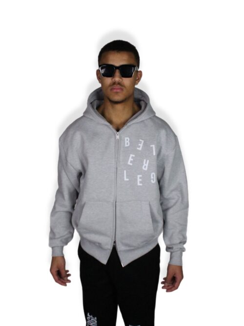 WORD SEARCH ZIP UP HOOD
