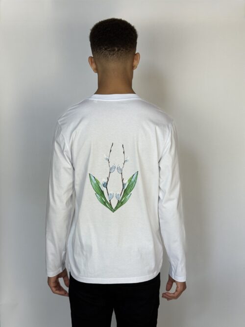 FLORAL LONG SLEEVE TEE - Image 2